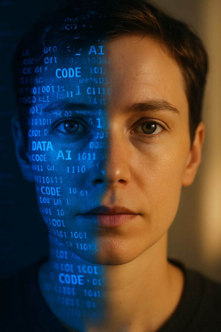 Human + model